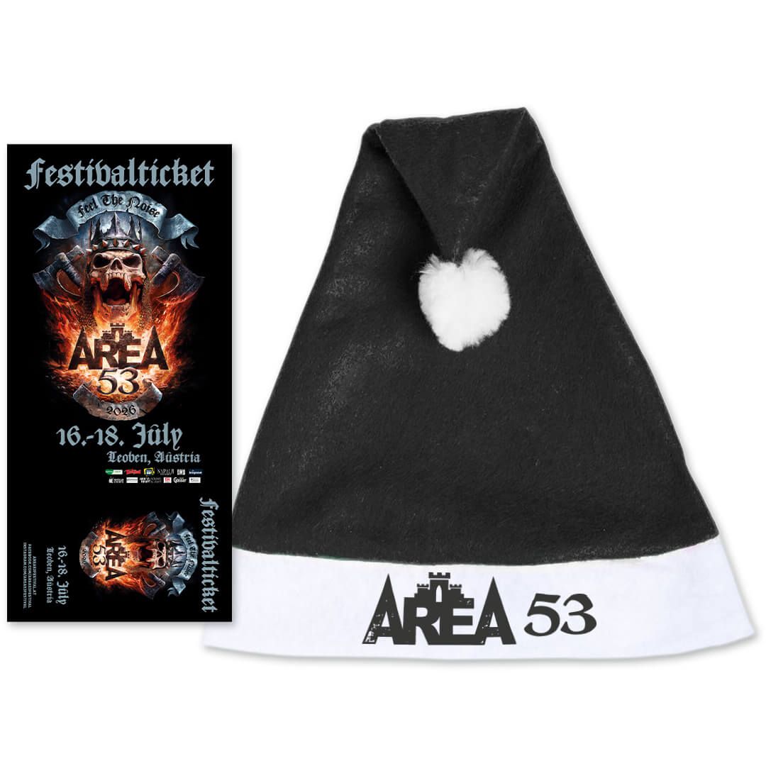 Festival Hard Ticket + Weihnachtsmütze Bundle