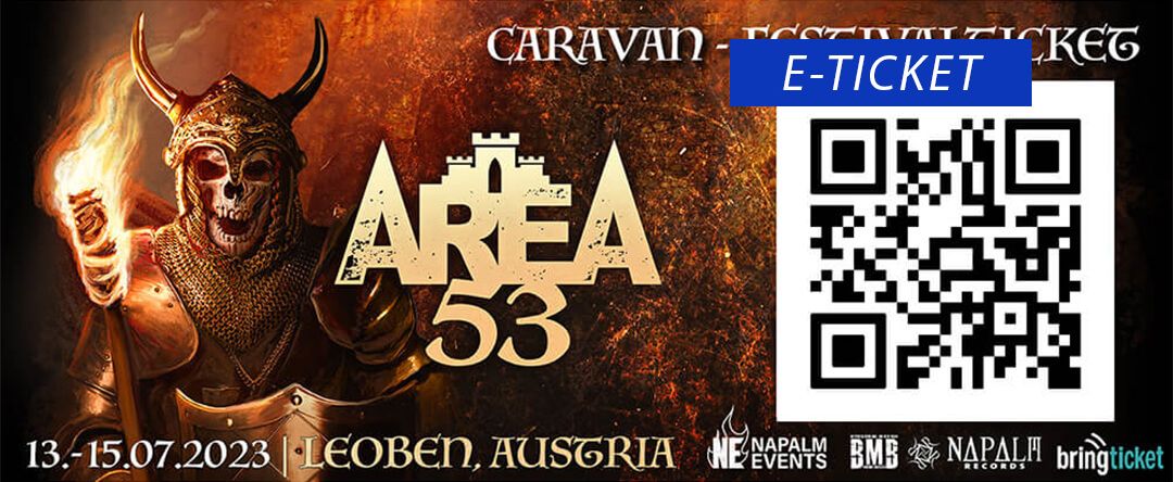 Area 53 Caravan E-Ticket 2023